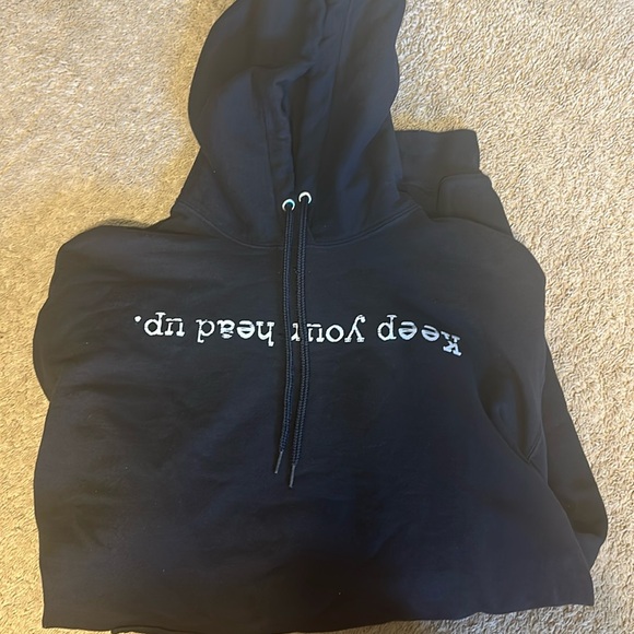 Black “Keep Your Head Up” Sweatshirt - Picture 1 of 1